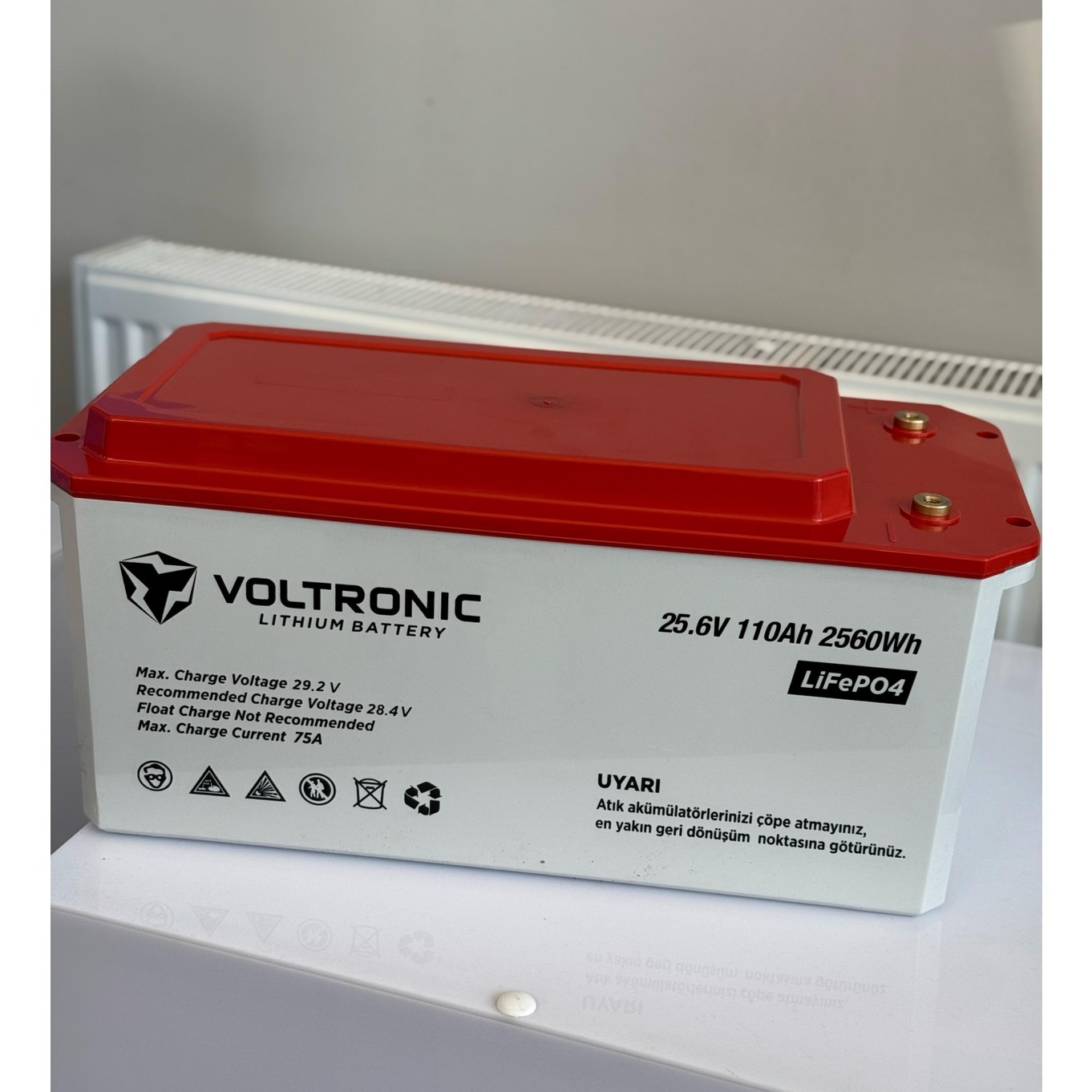 110000934930774-1.jpg 25.6 V 110 Ah Lityum / Lifepo4 Akü - Görsel 1