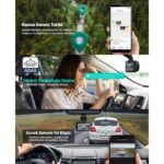 360 Botslab G500H Pro ADAS Ön 3K QHD -Arka 1080P FHD 150° Açı WiFi+GPS Gece Görüşlü Araç İçi Kamera - Görsel 6