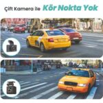 360 Botslab G500H Pro ADAS Ön 3K QHD -Arka 1080P FHD 150° Açı WiFi+GPS Gece Görüşlü Araç İçi Kamera - Görsel 7