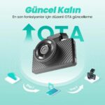 360 Botslab G500H Pro ADAS Ön 3K QHD -Arka 1080P FHD 150° Açı WiFi+GPS Gece Görüşlü Araç İçi Kamera - Görsel 10