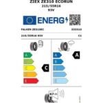 Falken 215/55 R16 93V Ziex ZE320 Oto Yaz Lastiği (Üretim Yılı: 2025) - Görsel 2