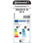 Continental 205/55 R16 91V Pc7 Oto Yaz Lastiği (Üretim Yılı:2025) - Görsel 2