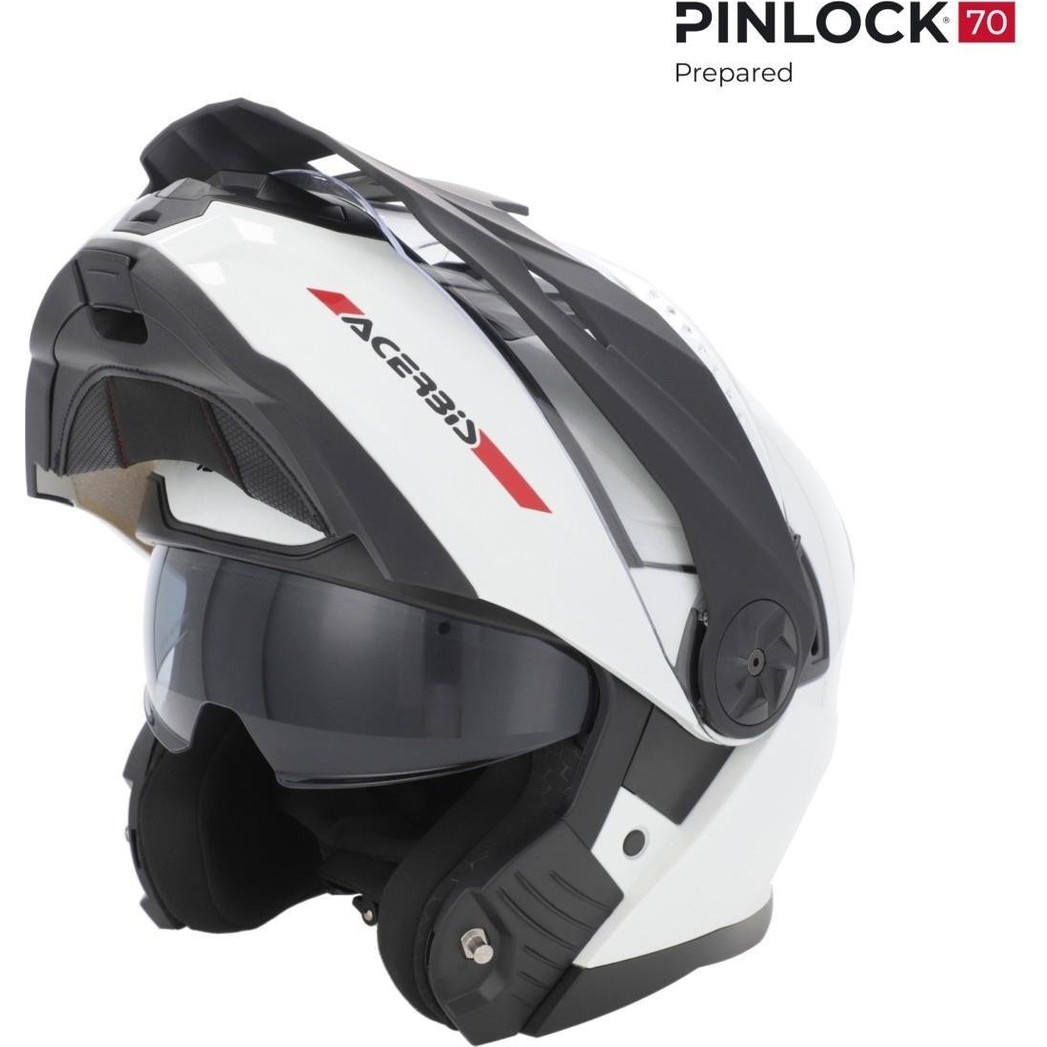 110000952179170.jpg Acerbis Rıder 22-06 Kask Beyaz - Görsel 1