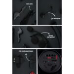 Mt-X2 5.3 Kask Kulaklık Bluetooth Motosiklet Kulaklık Intercom Seti Siri ve Google Asistan-Eşleşmeli - Görsel 4