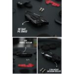 Mt-X2 5.3 Kask Kulaklık Bluetooth Motosiklet Kulaklık Intercom Seti Siri ve Google Asistan-Eşleşmeli - Görsel 5