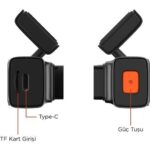 Lenovo S7/7701 Siyah 2k Hd Wifi Araç Içi Ön Araç Kamerası - Görsel 4