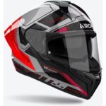 Aıroh Matryx Rocket Red Fluo Gloss Kask - Görsel 2