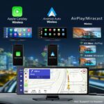 Radoon Yeni Tasarım Kablosuz Carplay Android Auto Uyumlu 4K 10.2 Inç Çift Kameralı Araç Multimedya Ekranı - Görsel 3