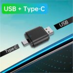 Carplay USB ve Type-C 2in1 Araç Multimedya Adaptörü Yeni Tasarım Mini Kablosuz Ios Android Uyumlu - Görsel 3