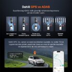 70MAI Dash Cam Omni X800-2 Ultra Hd 4K Çözünürlük Araç Kamerası , 360° Dönebilen 4K Araç Kamerası,çift 4K Ön ve Arka Kamera RC14 ve 128 GB Sd Kart,süper Algılama Adas,aı Hareket Algılama 2.0 Siyah - Görsel 2