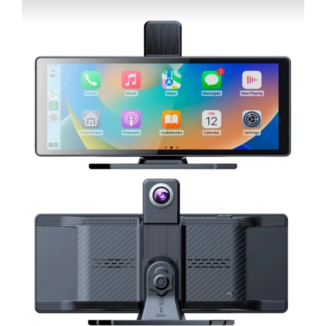 110000996535302.jpg 4K Çift Kameralı Carplay ve Android Auto Multimedya TÜM ARAÇLAR IÇIN UYUMLUDUR - Görsel 1