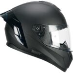 Cgm 330A Rıot Sport Kapalı Kask Spoyler Siyah -L