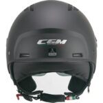 Cgm 116A Aır Açık Kask Siyah Uzun Vizör+Güneş Vizörlü -L - Görsel 5