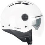 Cgm 116A Aır Açık Kask Beyaz Uzun Vizör+Güneş Vizörlü -L