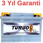 Turbo 12V 74AH (3 Yıl Garanti) (2024 Üretim)