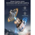 Deanb 3in1 12000pa Vakumlu Üflemeli Ev Ofis Araba Süpürgesi Şarj'lı Elektrikli Kablosuz Araç içi Süpürge - Görsel 4