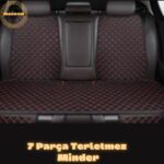 Galaxy Oto Koltuk Minderi 7 Parça Terletmez Kumaş