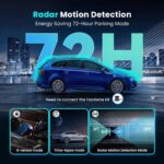 4K Dual Lens Araba Kamerası N5, 2160P+1080P, 5g Wifi, Gps, 32GB, 24 Saat Park Izleme - Görsel 4