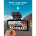 E1 Lite 1080P Mini Dash Cam, Gps, Sesli Kontrol, 24 Saat Park Izleme, Gece Görüşü - Görsel 4