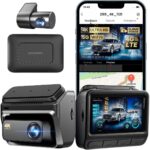 Z60 4g Dash Cam 4K+1080P Ön ve Arka Kamera, Akıllı Bulut Depolama ve 24 Saat Park Izleme