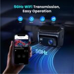 Z60 4g Dash Cam 4K+1080P Ön ve Arka Kamera, Akıllı Bulut Depolama ve 24 Saat Park Izleme - Görsel 2