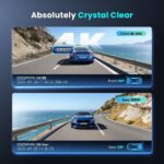 Z60 4g Dash Cam 4K+1080P Ön ve Arka Kamera, Akıllı Bulut Depolama ve 24 Saat Park Izleme - Görsel 4