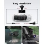 Dash Cam, 4K/1080P Çift Kamera, Wi-Fi, Gps, Gece Görüş, 170° Geniş Açı - Görsel 2