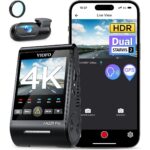 A229 Pro 4K Hdr Dash Cam, Dual Starvıs 2 Sensörler, 5ghz Wi-Fi, Gps, 24 Saat Park Izleme