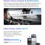 A229 Pro 4K Hdr Dash Cam, Dual Starvıs 2 Sensörler, 5ghz Wi-Fi, Gps, 24 Saat Park Izleme - Görsel 3