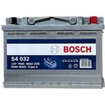 Bosch 12V 74 Ah 680A(EN) S4 032 (2024 Üretim) - Görsel 2