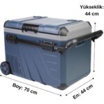 Desdy 35 Litre Tekerlekli Kompresörlü Oto Buzdolabı - Görsel 2