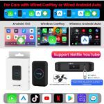 Tbox Lite S Kablosuz Carplay 4gb Ram 32GB Rom Android Youtube Netflix Video Oynatma Mini HDMI Girişi - Görsel 4