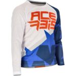 Acerbis Mx J-Wındy One Çocuk Jersey Mavi Beyaz