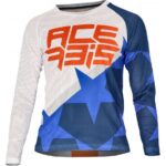 Acerbis Mx J-Wındy One Çocuk Jersey Mavi Beyaz - Görsel 2