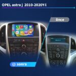 Conio Opel Astra J 2010-2020 Yıl Uyumlu 7 Inç 2 GB Ram 32 GB Hafıza Multimedya Carplay Navigasyon - Görsel 2