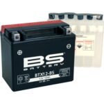 BS Battery Motospartan AKÜ BTX12- 12V10AH HONDA FORESIGHT 250 PIAGGIO X7 X8 X-EVO 250 HYOSUNG GT250-R DAELIM S3