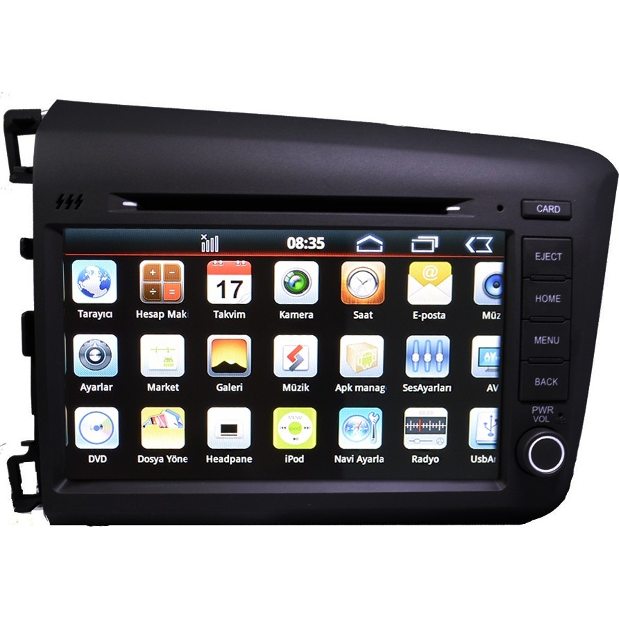 9789487677490.jpg Android Navigasyon Multimedya Dvd Double Teyp Oem-Fit - Görsel 1