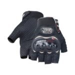 Probiker  Eldiven Yarım  Motosiklet Eldiveni Korumalı M Siyah - Görsel 2