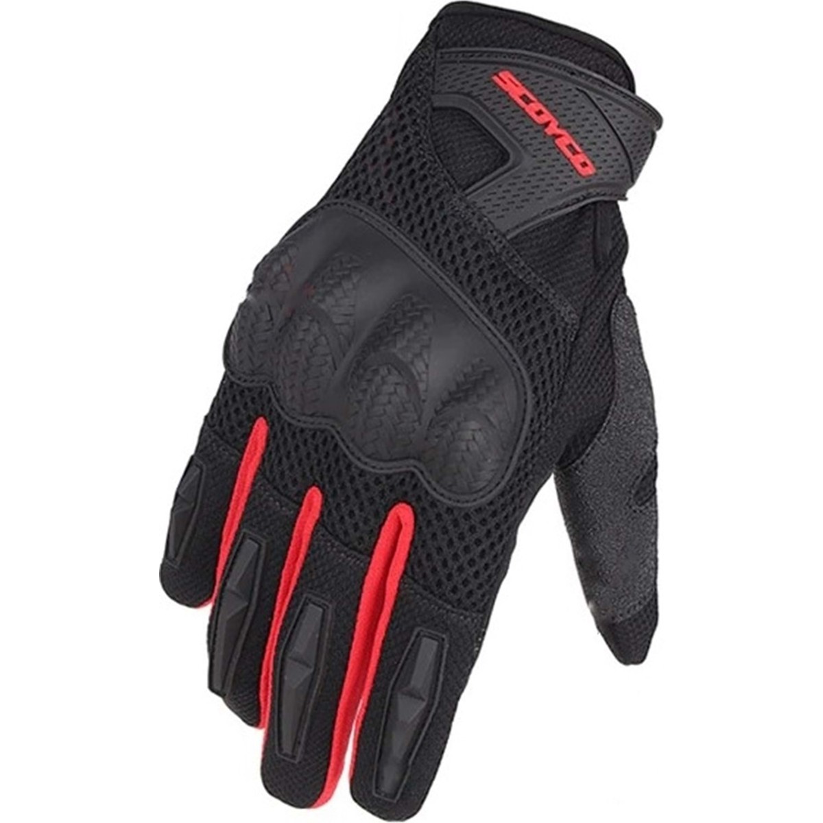 110000049573238.jpg Scoyco Yazlık Eldiven MC58-2 - Kırmızı - L - Görsel 1