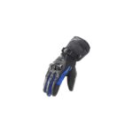 Suomy Motosiklet Eldivenleri Su Geçirmez Rüzgar Geçirmez Kış Sıcak Dokunmatik Ekran-Mavi-