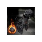 Suomy Motosiklet Eldivenleri Su Geçirmez Rüzgar Geçirmez Kış Sıcak Dokunmatik Ekran-Mavi- - Görsel 3