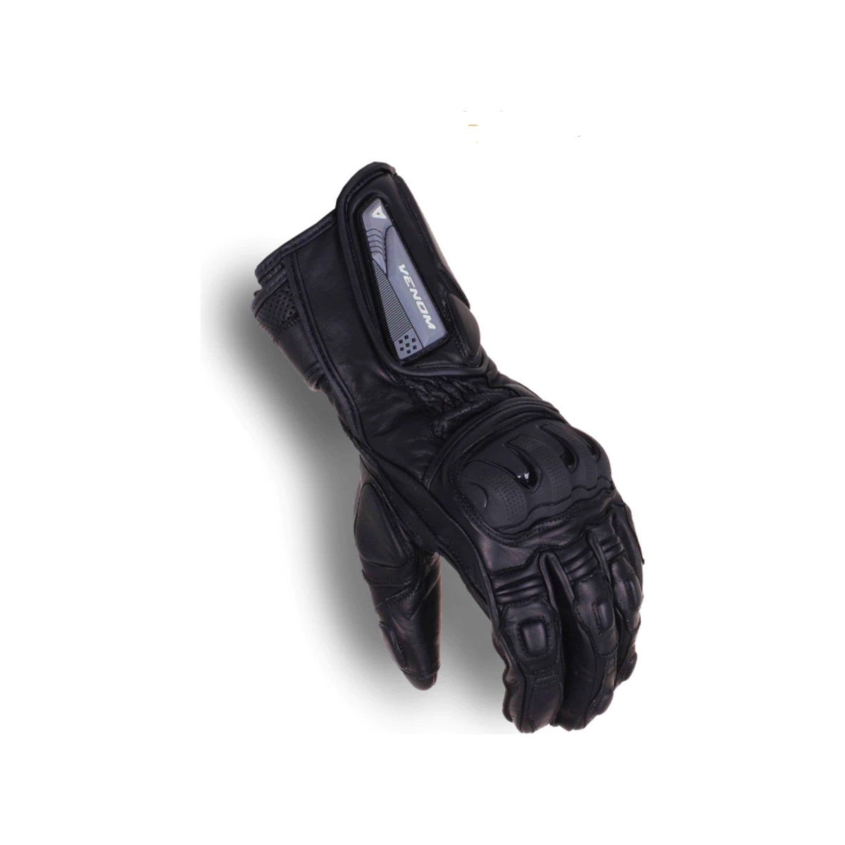 110000198890923.jpg Venom D2 Deri Motosiklet Eldiveni Uzun Model - Görsel 1