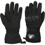 Kamfan Su Geçirmez ve Dokunmatik Ekranlı Kış Motosikleti Eldivenleri