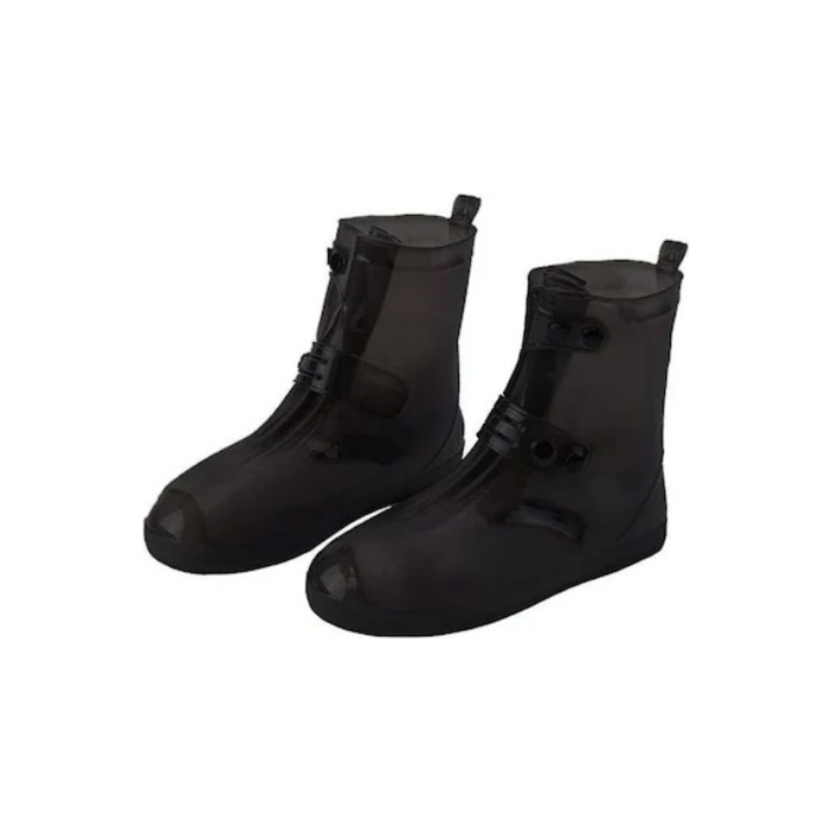 110000516448118.jpg Ebakbak Motosiklet Lüx Kalın Bot Kılıfı Silikon Malzeme Ayakkabı Yağmurluğu Suya ve Aşınmaya Dayanıklı - Görsel 1