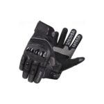 Ebakbak Otosiklet Eldiveni Deri ve Cordura Reflektörlü Su Geçirmez Özel Iç Mebran Dirençli Motor Eldiveni