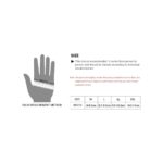 Schulzz Unisex Siyah Profesyonal Korumalı Motosiklet Eldiveni Dokunmatikli Motorsiklet - Görsel 5