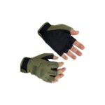 Single Sword Yarım Parmak Taktik Eldiven - Bisiklet Motosiklet Eldiveni