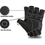 Kamfan Hfg-01 Yarım Parmak Motosiklet Eldivenleri - Görsel 4