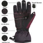 Kamfan Su Geçirmez ve Dokunmatik Ekranlı Kış Motosikleti Eldivenleri - Görsel 4