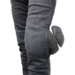 Vexo Tıtans Kot Motosiklet Pantolonu Siyah - Görsel 3